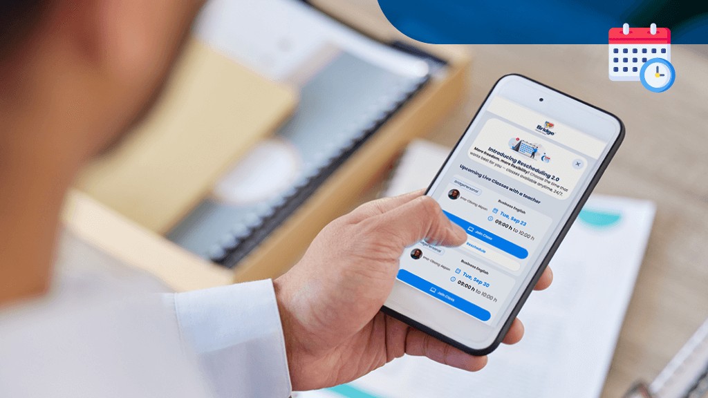 Don’t Miss Your English Classes: Reschedule in 3 Clicks with Rescheduling 2.0