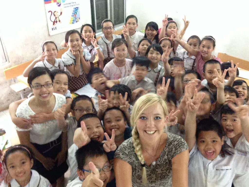 English teacher abroad in Asia