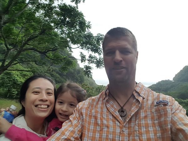 Richard with his family