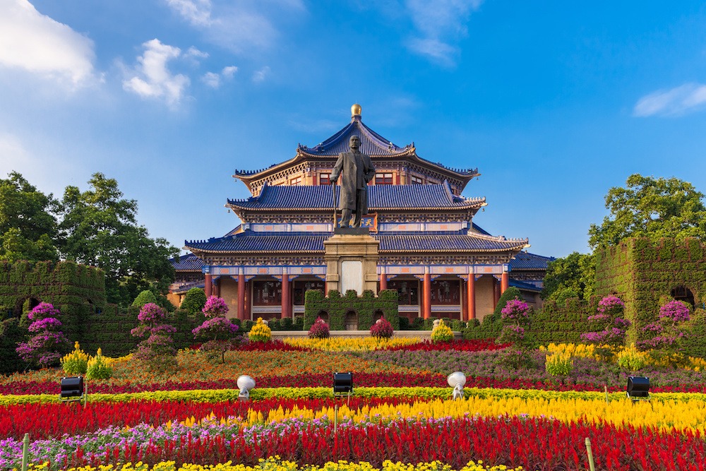 Sun Yat-Sen memorial hall Guangzhou, China
