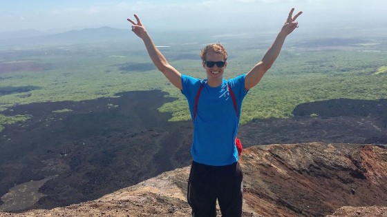 Ben, English Teacher in Nicaragua at Cerro Negro