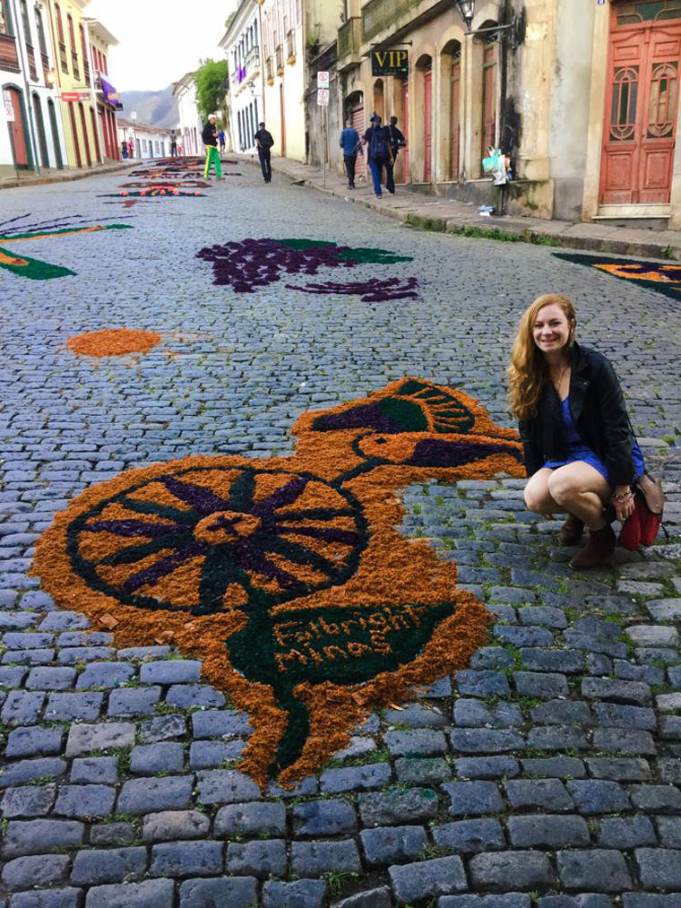 Maggie, English teacher in Brazil