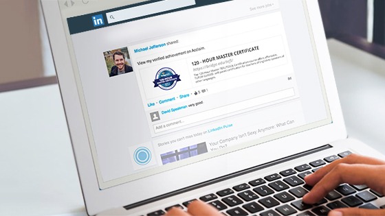 What is a LinkedIn digital badge?