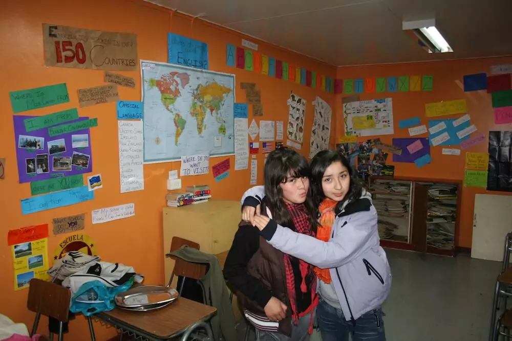 EFL Students in Patagonia, Chile 