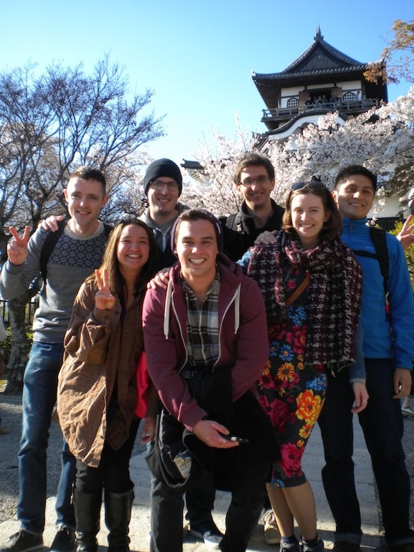Meredith, teaching kids and adults in Japan
