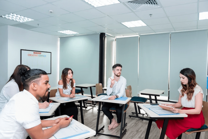 Teaching IELTS to a small group of students