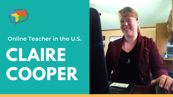 Claire, Teaching English Online in the U.S.