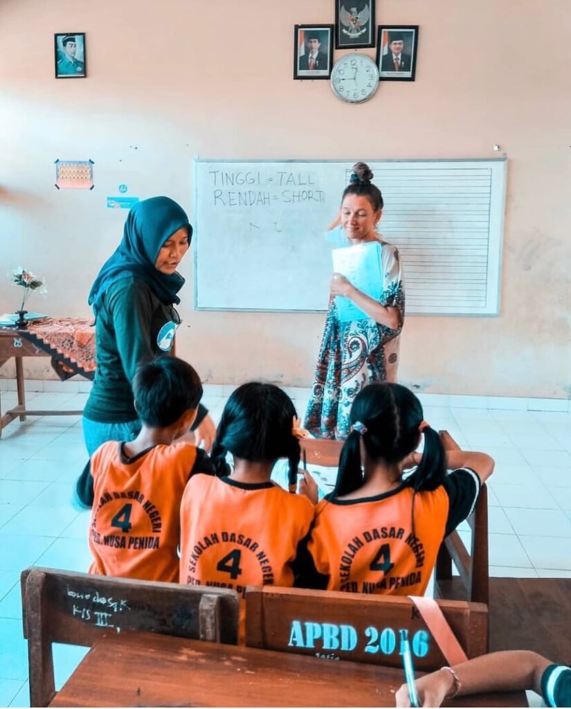 ESL school lessons in Indonesia