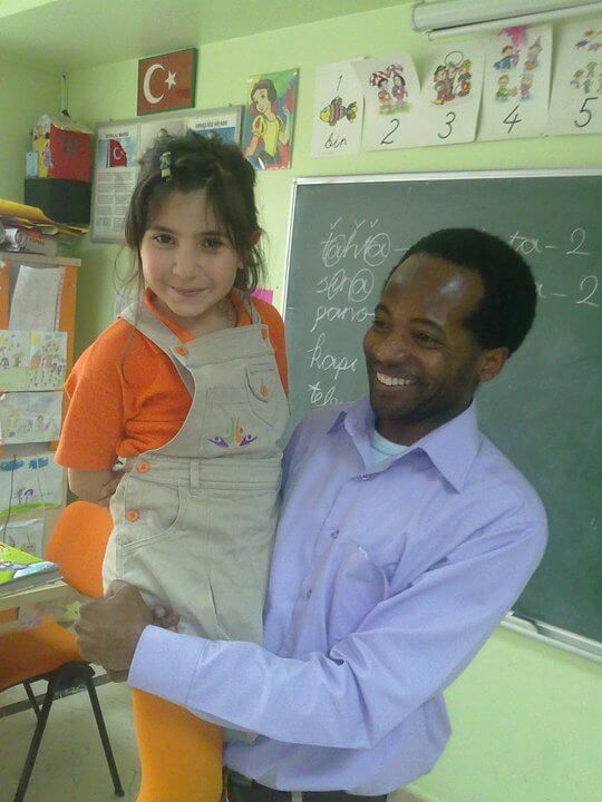 Hassan, From Tanzania, Teaching in Turkey