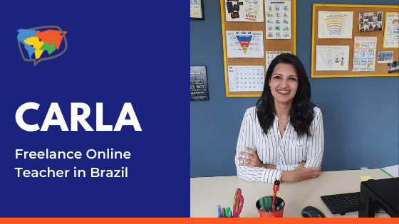 Carla, Online English Teacher in Brazil