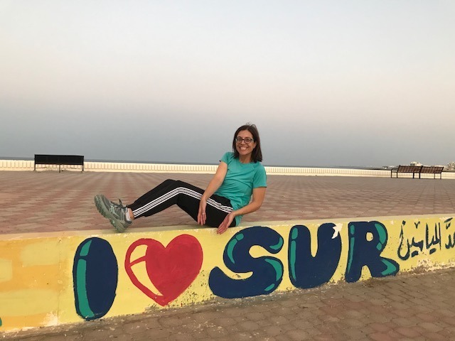 Erin in Sur, Oman