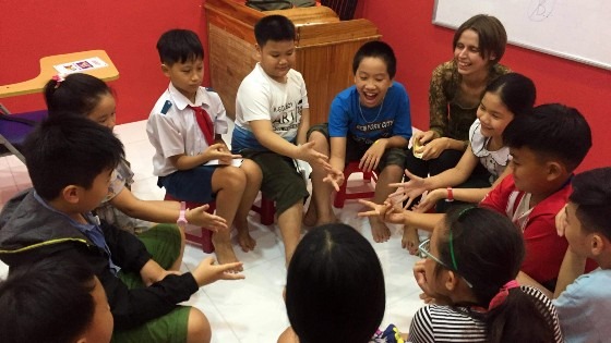 Anna, Teaching Kids English in Vietnam