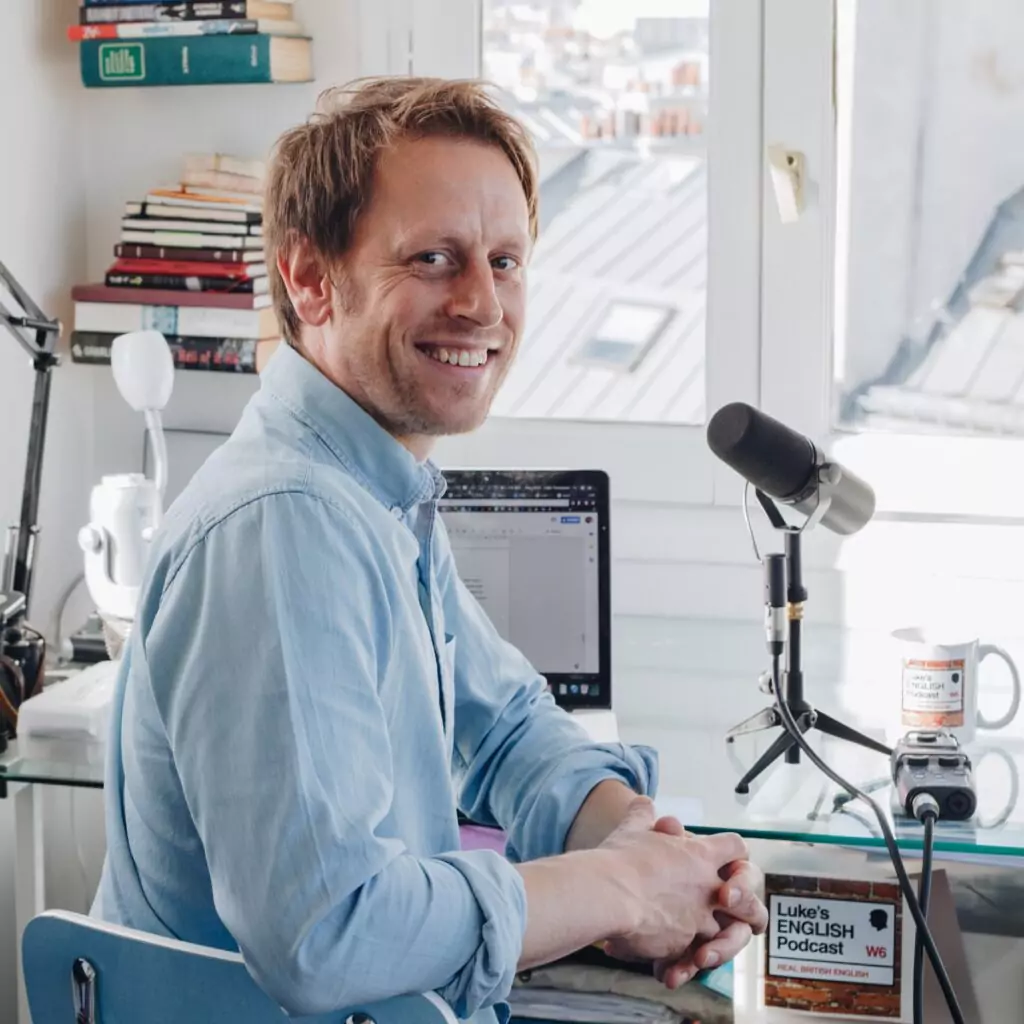 Luke, of Luke's English Podcasts