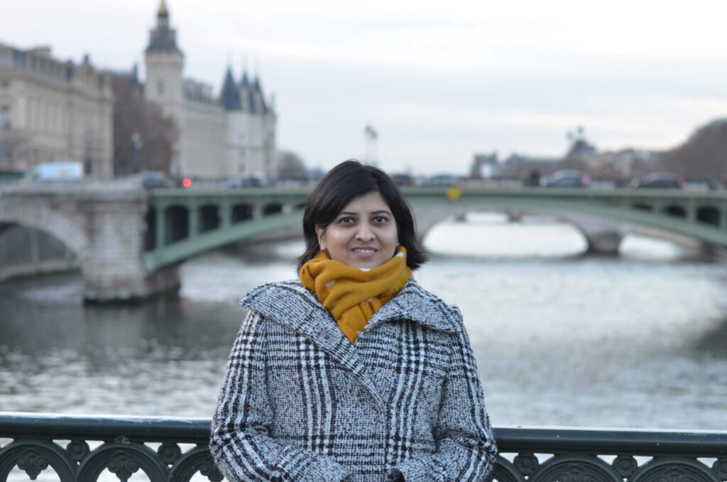 Suchismita in Paris, France