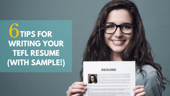 Do I Need a quot TEFL Resume quot ? FAQs and Tips (Plus a Sample Resume )