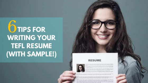 TEFL resume