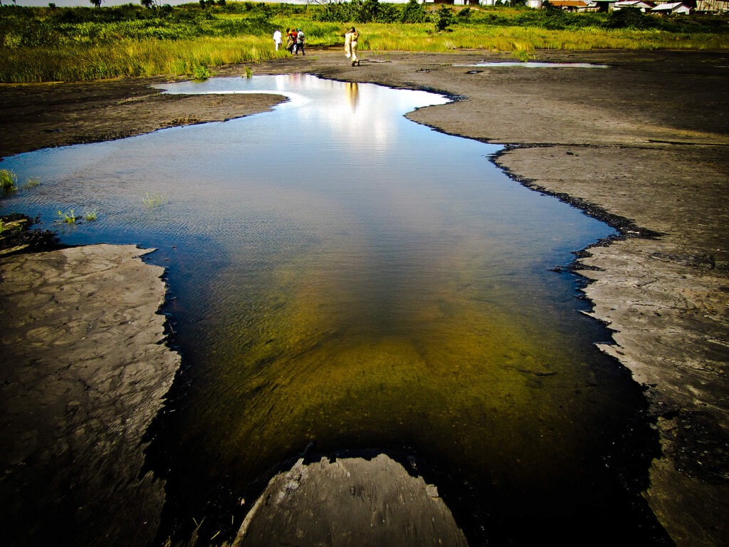 The Pitch Lake in Trinidad and Tobago