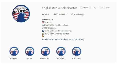 online English teacher in Brazil