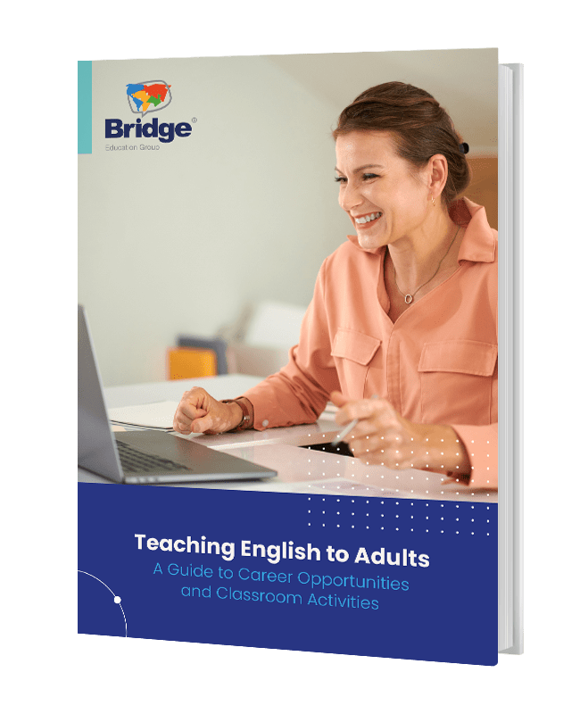 the Teaching English to Adults eBook cover