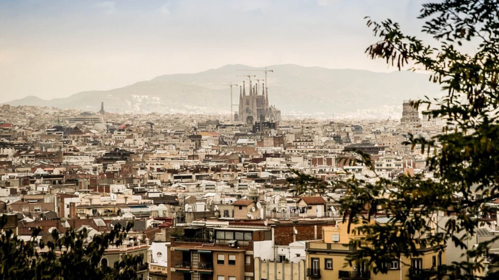 a city view of Barcelona.