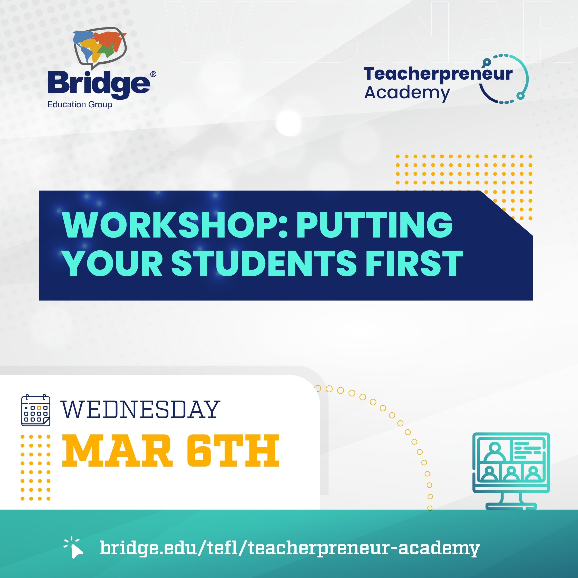 Workshop: Putting Your Students First