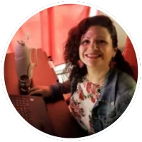 An image of Bridge alum, Andrea, teaching English in Germany