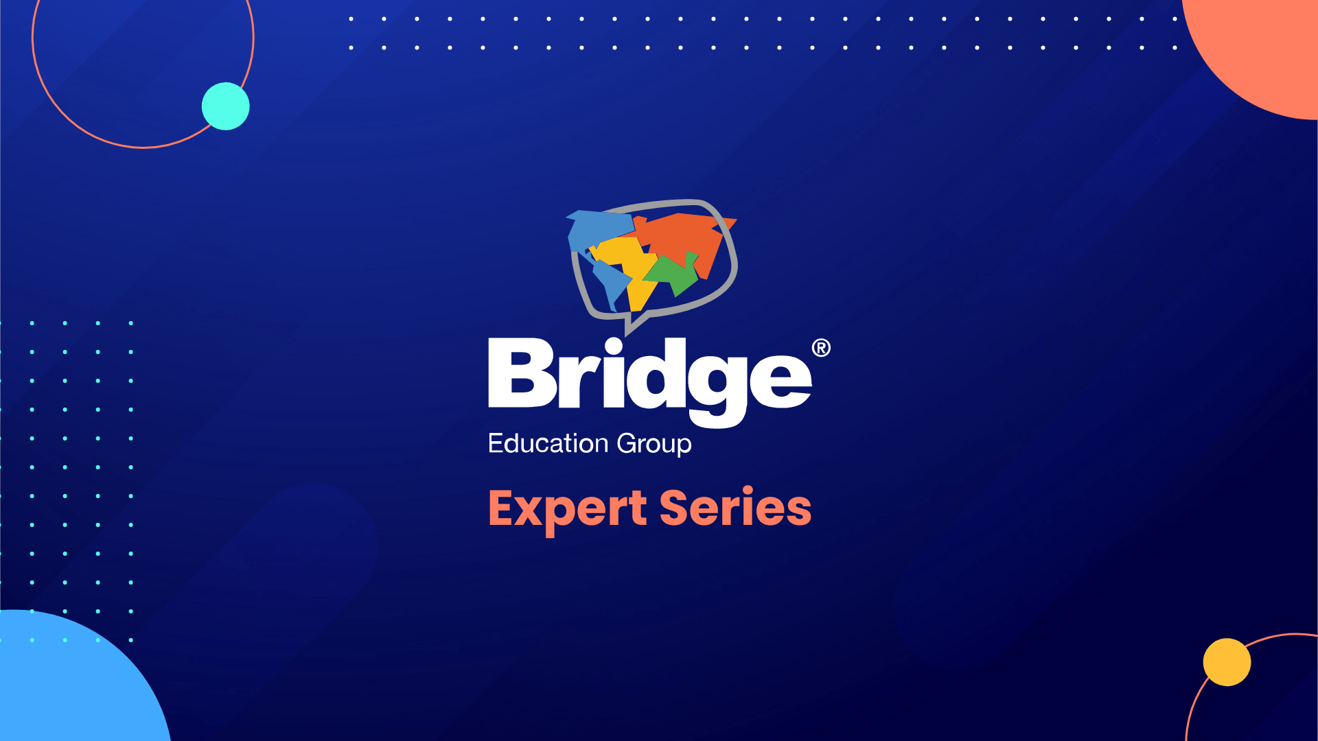 Bridge logo with expert series title