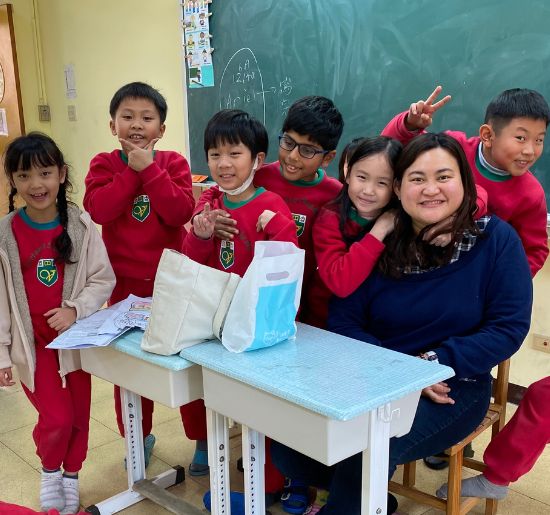 Shella Chua, an ESL teacher in Taiwan