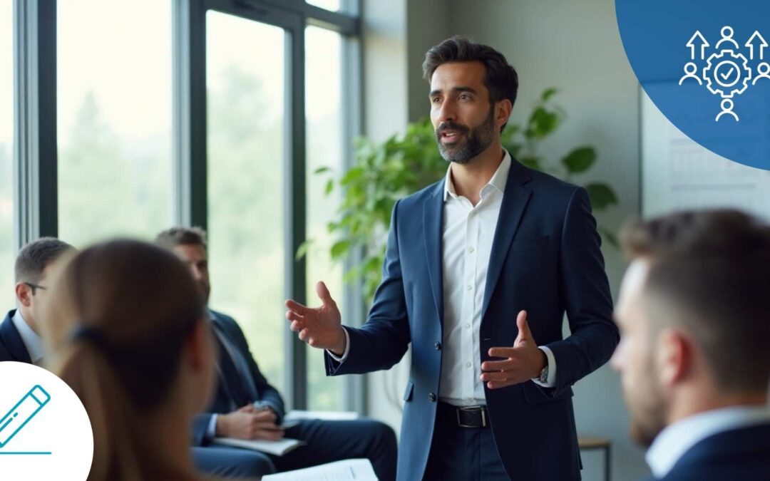 ¿Tus líderes inspiran confianza cuando hablan en inglés? Cómo la capacitación en idiomas potencia sus presentaciones clave 