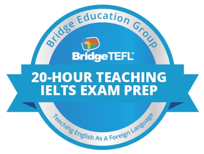IELTS exam prep digital badge
