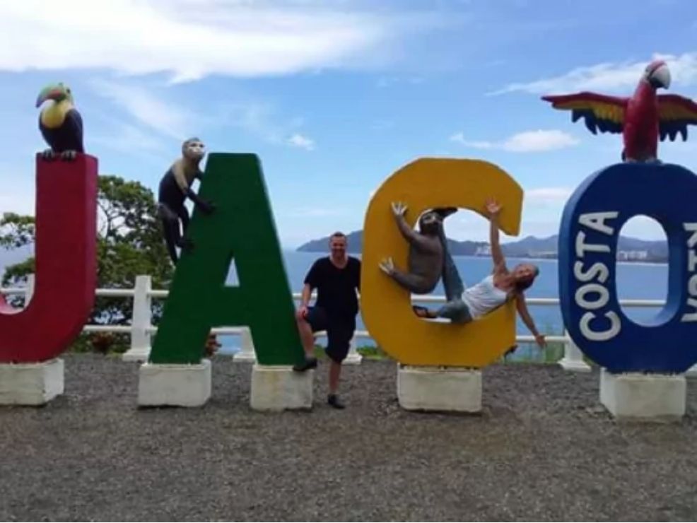 Teacher Tom in the city of Jaco, Costa Rica