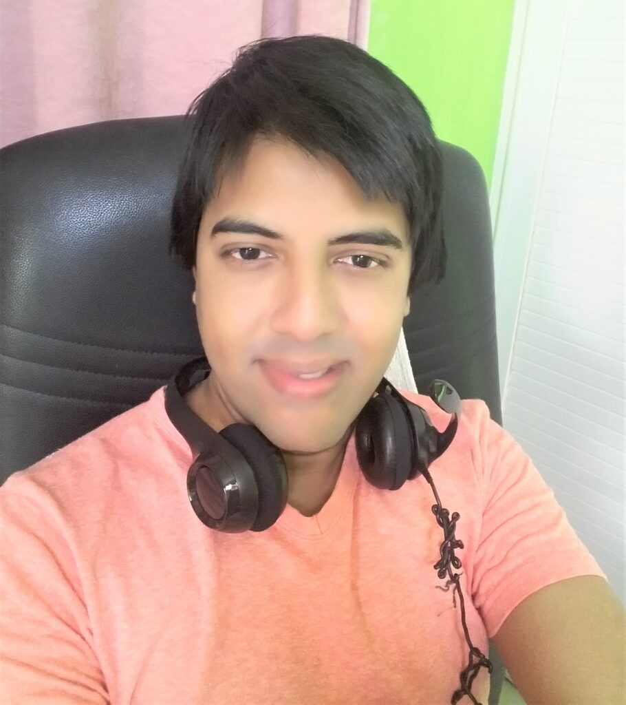Shakti, an independent online EFL teacher from Mauritius