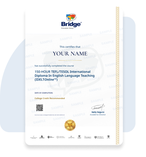 Bridge hard copy certificate