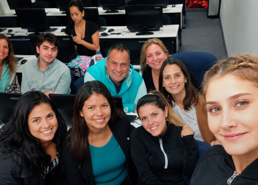 Bridge TEFL students in classroom