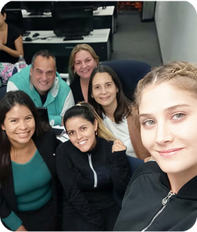 Group of teachers in a classroom