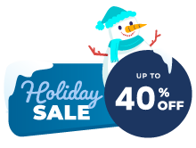 Holiday Sale: 40% off! 