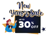 New Year’s Sale!: 30% off!  